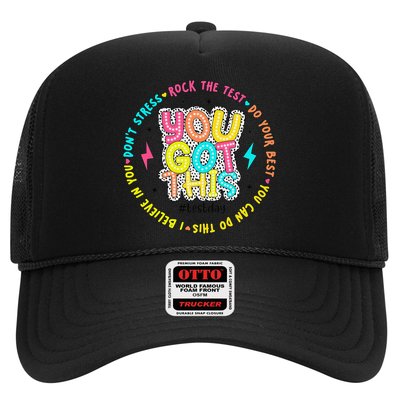 Test Day Rock The Test Teacher Testing Day You Got This Trucker Hat