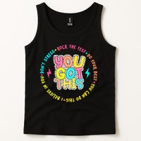 Test Day Rock The Test Teacher Testing Day You Got This Tank Top