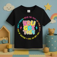 Test Day Rock The Test Teacher Testing Day You Got This Toddler T-Shirt