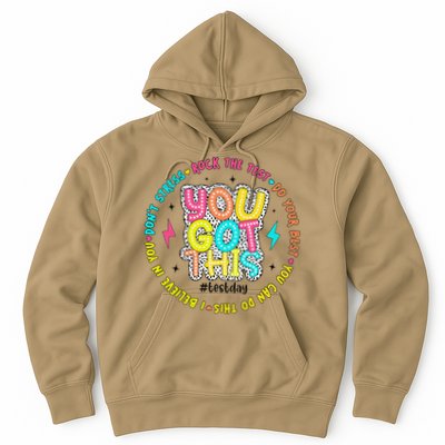 Test Day Rock The Test Teacher Testing Day You Got This Hoodie