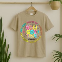 Test Day Rock The Test Teacher Testing Day You Got This T-Shirt