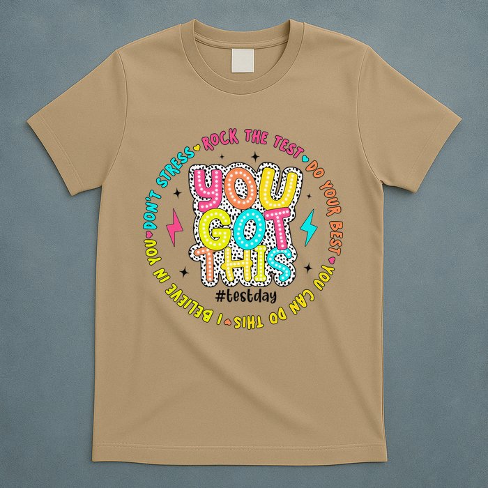 Test Day Rock The Test Teacher Testing Day You Got This T-Shirt