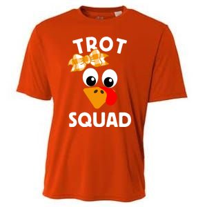 Thanksgiving Day Running Turkey Trot Squad Gift Cooling Performance Crew T-Shirt