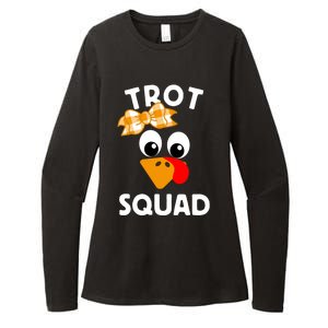 Thanksgiving Day Running Turkey Trot Squad Gift Womens CVC Long Sleeve Shirt