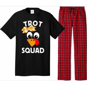 Thanksgiving Day Running Turkey Trot Squad Gift Pajama Set