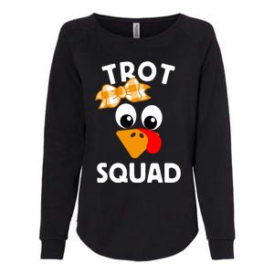 Thanksgiving Day Running Turkey Trot Squad Gift Womens California Wash Sweatshirt