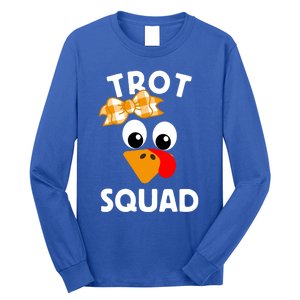 Thanksgiving Day Running Turkey Trot Squad Gift Long Sleeve Shirt