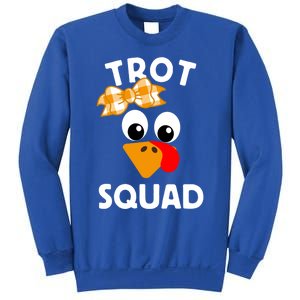 Thanksgiving Day Running Turkey Trot Squad Gift Sweatshirt