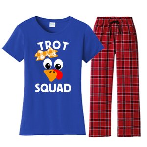 Thanksgiving Day Running Turkey Trot Squad Gift Women's Flannel Pajama Set