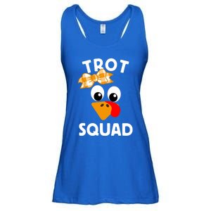 Thanksgiving Day Running Turkey Trot Squad Gift Ladies Essential Flowy Tank