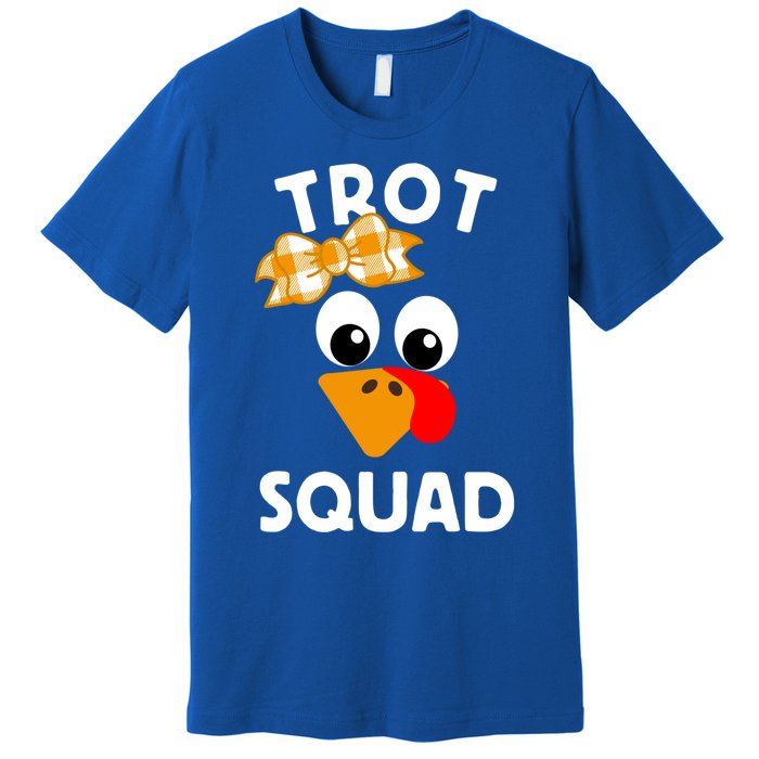 Thanksgiving Day Running Turkey Trot Squad Gift Premium T-Shirt