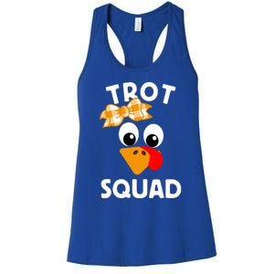 Thanksgiving Day Running Turkey Trot Squad Gift Women's Racerback Tank