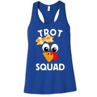 Thanksgiving Day Running Turkey Trot Squad Gift Women's Racerback Tank