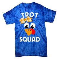 Thanksgiving Day Running Turkey Trot Squad Gift Tie-Dye T-Shirt