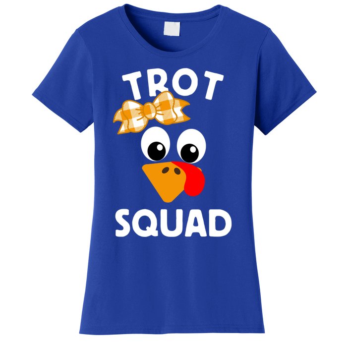 Thanksgiving Day Running Turkey Trot Squad Gift Women's T-Shirt