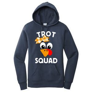 Thanksgiving Day Running Turkey Trot Squad Gift Women's Pullover Hoodie