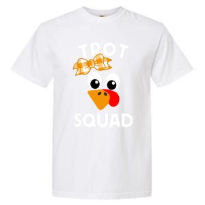 Thanksgiving Day Running Turkey Trot Squad Gift Garment-Dyed Heavyweight T-Shirt