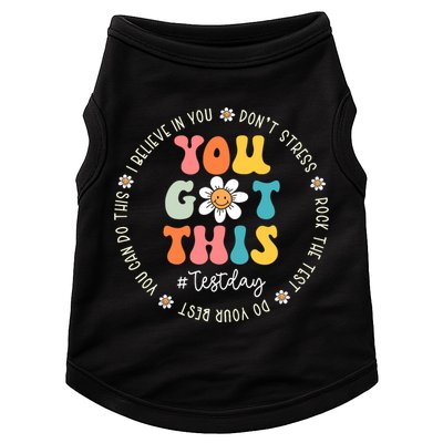 Test Day Rock The Test Teacher Testing Day You Got This Doggie Tank