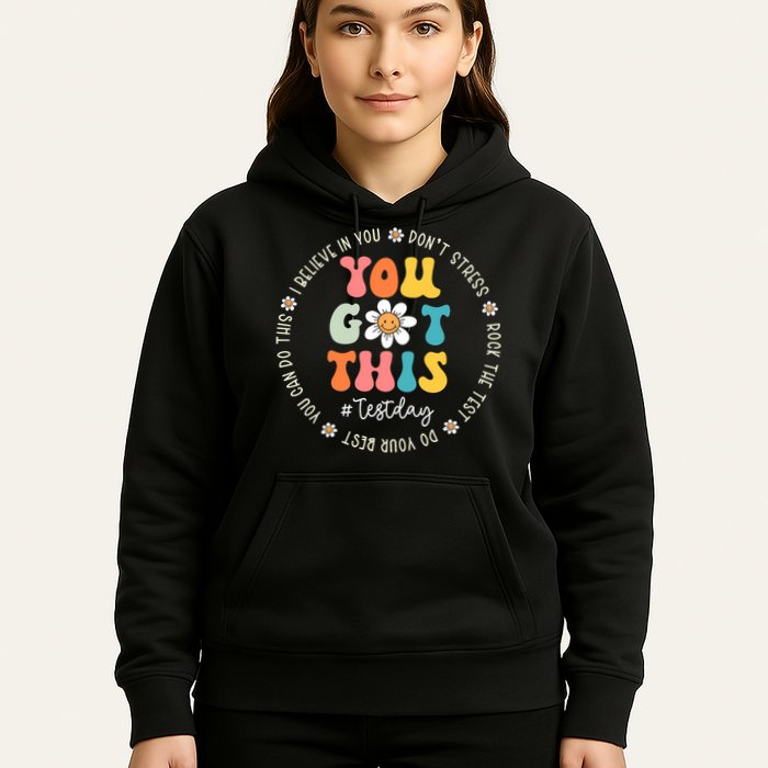 Test Day Rock The Test Teacher Testing Day You Got This Hoodie