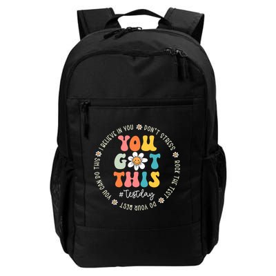 Test Day Rock The Test Teacher Testing Day You Got This Backpack