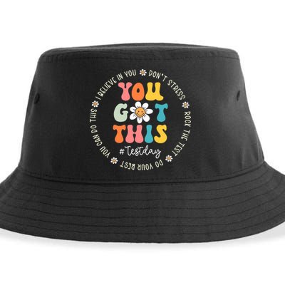 Test Day Rock The Test Teacher Testing Day You Got This Sustainable Bucket Hat