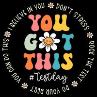 Test Day Rock The Test Teacher Testing Day You Got This Button