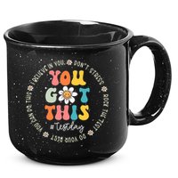 Test Day Rock The Test Teacher Testing Day You Got This 15oz Campfire Ceramic Mug