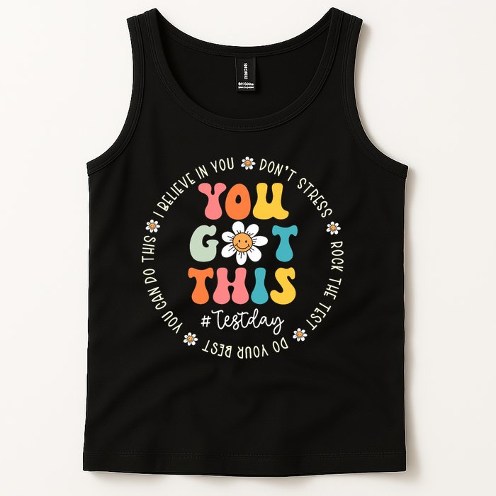 Test Day Rock The Test Teacher Testing Day You Got This Tank Top