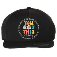 Test Day Rock The Test Teacher Testing Day You Got This Wool Snapback Cap
