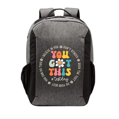 Test Day Rock The Test Teacher Testing Day You Got This Vector Backpack