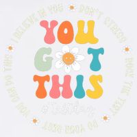 Test Day Rock The Test Teacher Testing Day You Got This Garment-Dyed Sweatshirt