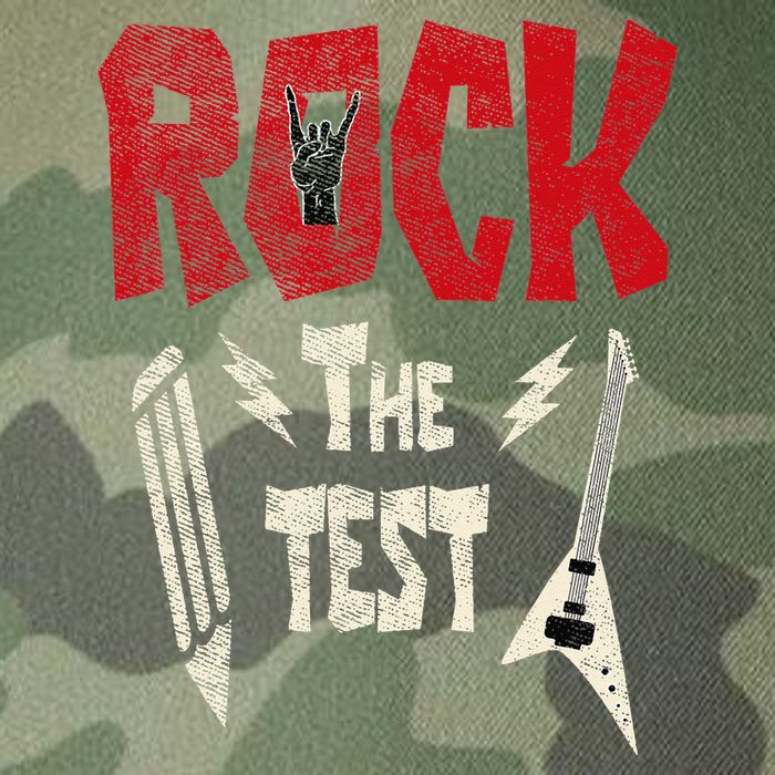 Test Day Rock The Funny Rock Teacher Student Testing Exam Legacy Tie Dye Trucker Hat