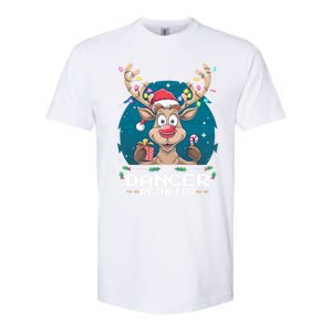 The Dancer Reindeer Christmas Matching Family Funny Gift Softstyle CVC T-Shirt