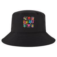 Test Day Rock The Test Testing Day Motivational Teacher Cool Comfort Performance Bucket Hat