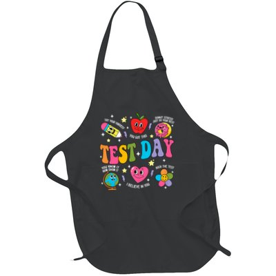 Test Day Rock The Test Testing Day Motivational Teacher Apron