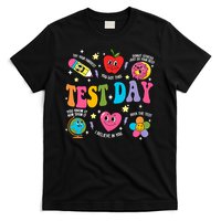 Test Day Rock The Test Testing Day Motivational Teacher T-Shirt