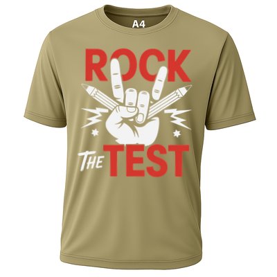 Testing Day Rock The Test Rock Music Teacher Student Performance Shirt