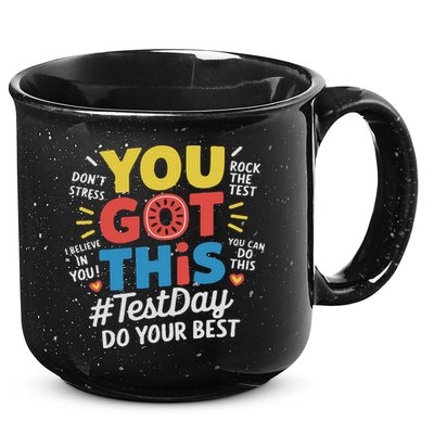 Test Day Rock The Test You Got This Teacher Test Testing Day 15oz Campfire Ceramic Mug