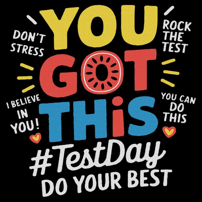 Test Day Rock The Test You Got This Teacher Test Testing Day 16 in Basic Backpack
