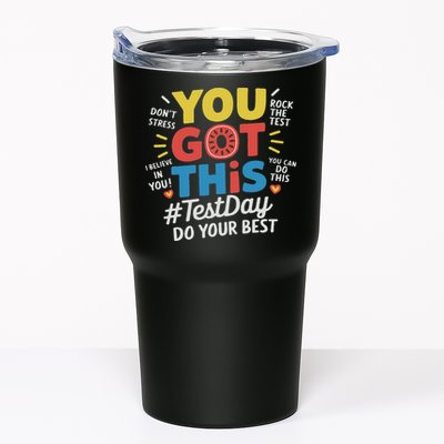 Test Day Rock The Test You Got This Teacher Test Testing Day Tumbler
