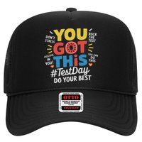Test Day Rock The Test You Got This Teacher Test Testing Day Trucker Hat