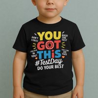Test Day Rock The Test You Got This Teacher Test Testing Day Toddler T-Shirt