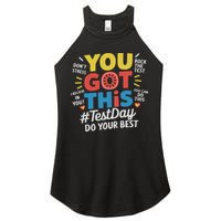 Test Day Rock The Test You Got This Teacher Test Testing Day Women's Perfect Tri Rocker Tank