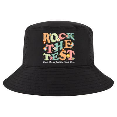 Test Day Rock The Test Teacher Testing Day You Got This  Cool Comfort Performance Bucket Hat