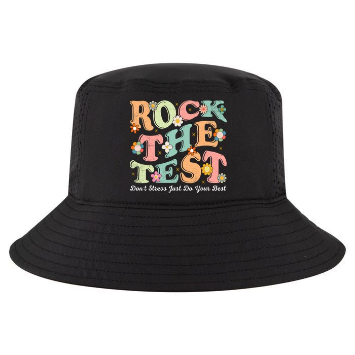 Test Day Rock The Test Teacher Testing Day You Got This  Cool Comfort Performance Bucket Hat