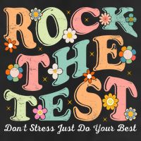 Test Day Rock The Test Teacher Testing Day You Got This  Cool Comfort Performance Bucket Hat