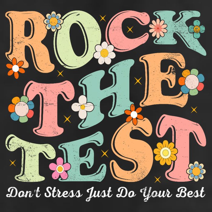 Test Day Rock The Test Teacher Testing Day You Got This  Cool Comfort Performance Bucket Hat