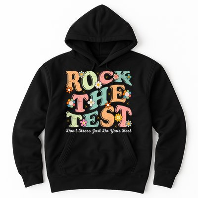 Test Day Rock The Test Teacher Testing Day You Got This  Hoodie
