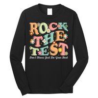 Test Day Rock The Test Teacher Testing Day You Got This  Long Sleeve Shirt
