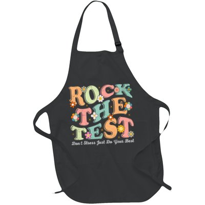 Test Day Rock The Test Teacher Testing Day You Got This  Apron
